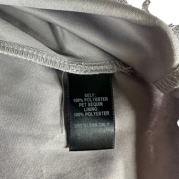 LULUS Purple Sequin Strapless Maxi Gown Dress Formal Size Small NWT Prom Glam - Picture 7 of 9